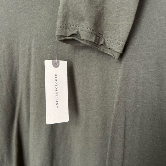 NWT Moss Green Anthropologie Mock Turtleneck - Size M - Picture 6 of 7